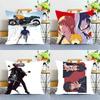 1PC Anime Chainsaw Man Pillow Case Square Bedroom Sofa Leisure Comfort Cushion Car Home Decoration Pillowcase 40x40