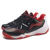 Li Ning Multi-Dimensional Speed Wear-Resistant Non-Slip Low-Top Running Shoes Unisex sneaker Black Red AYTP033-1