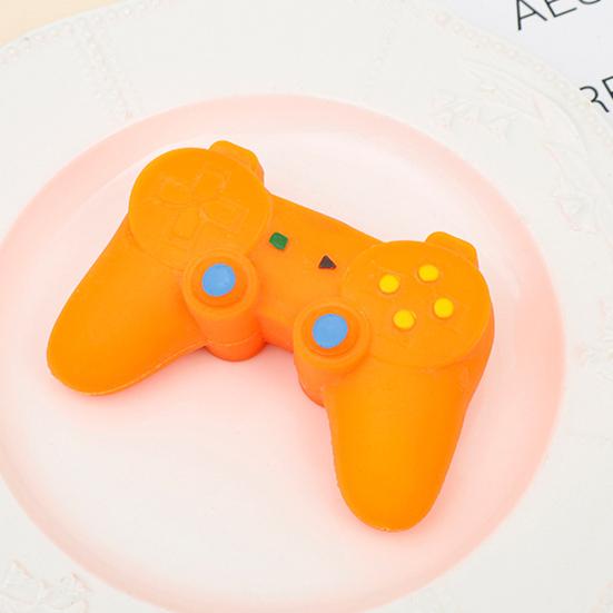 Game Controller Squeeze Toy Stress Relief Mini Gamepad Sensory Toy Anti-Anxiety Soft Stretch Decompression Hand Exercise Toy