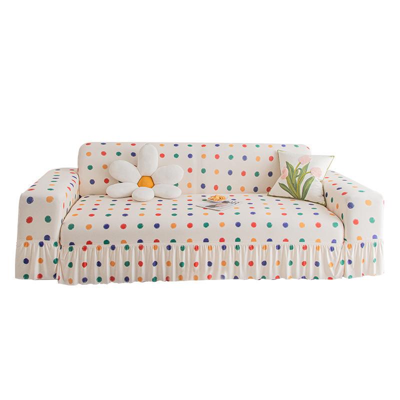 Summer New Ice Silk Cool Feeling Sofa Cover  All Purpose Set  High End Anti Slip Seat Cushion Mat Sofa Cover