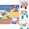 Multi Functional Baby Learning Table With Music Toys For Ages 1 To 3 Years