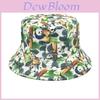 Creative Smiley Face Fisherman Hat Sunflower Print Summer Outdoor Sun Hat For Women