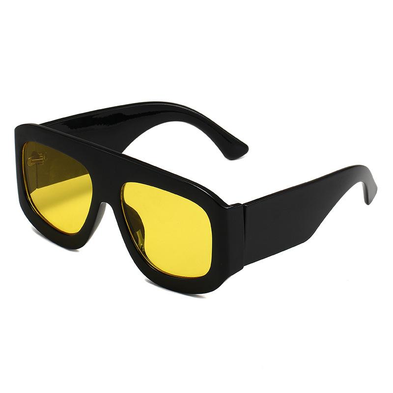 Oversized Square Sunglasses for Women Fashion Simple Luxury Vintage Shades UV400 Outdoor Men Sun Glasses