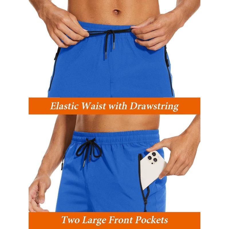 Men's Quick-drying Thin Section Casual Pants Waterproof Elastic Moisture Wicking Outdoor Comfortable Fashion Sports Pants