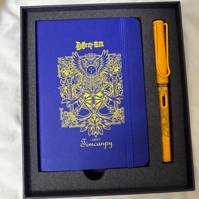 Tim Campy D.Gray-man Original Art Exhibition LAMY Fountain Pen Notebook A6 Set