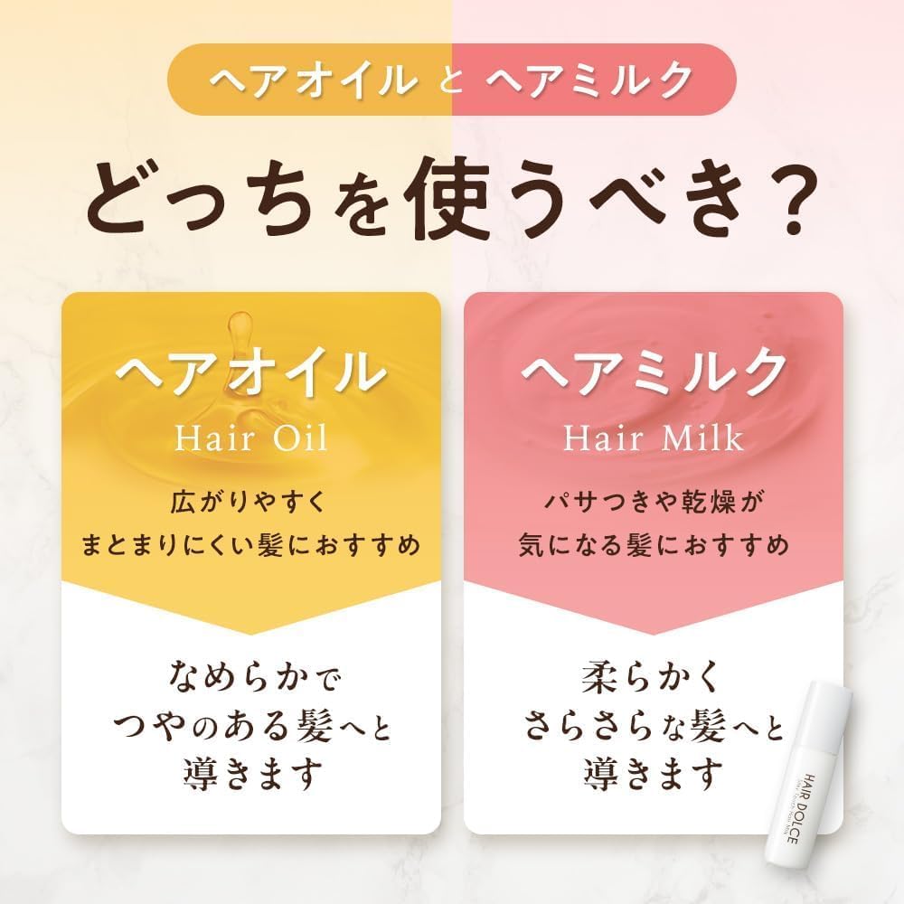 HAIR DOLCE Premium Capsule Milk Refill x Treatment for Hair Moisturizing and Shiny Chardonnay Scent (200mL 3) - Leave-in Color-Damaged - -