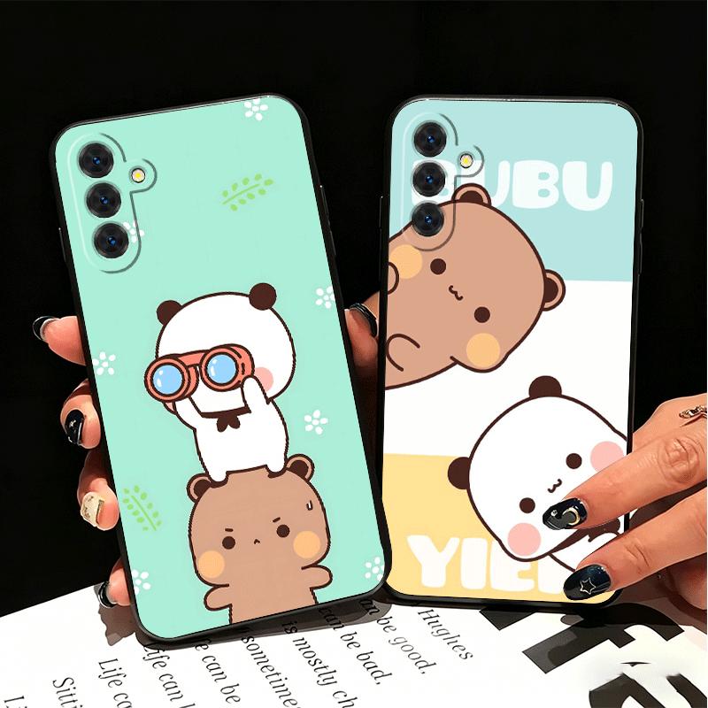 Bubu Dudu Cartoon Cute Soft Phone Case for Samsung A17 A37 A57 A16 A26 A36 A56 A15 A25 A35 A55 A14 A24 A34 A54 A13 A23 A33 A53 A