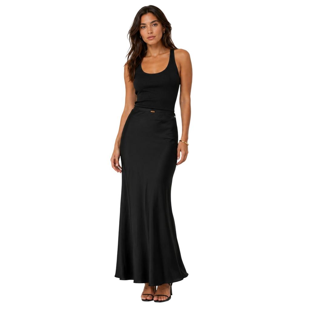 BOSS Womens/Ladies Viscose A-line Midi Skirt