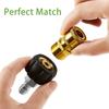 1 Pair of M22 14mm Female to 1/4" Male Quick Connect Adapter for Pressure Washer