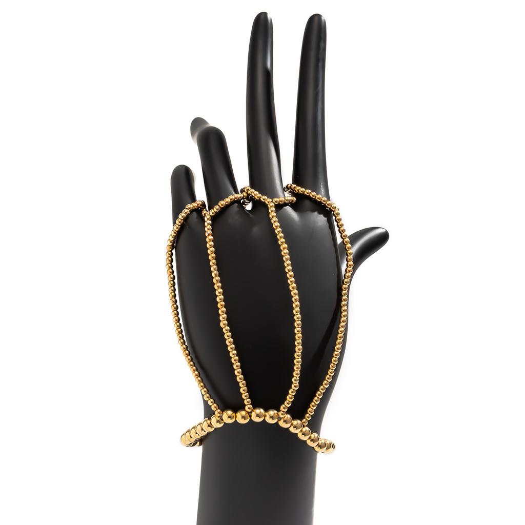 Punk Geometric  Chain Wrist Bracelet for Women Ring Charm Set Couple Emo Fashion Jewelry Gifts Pulsera Mujer