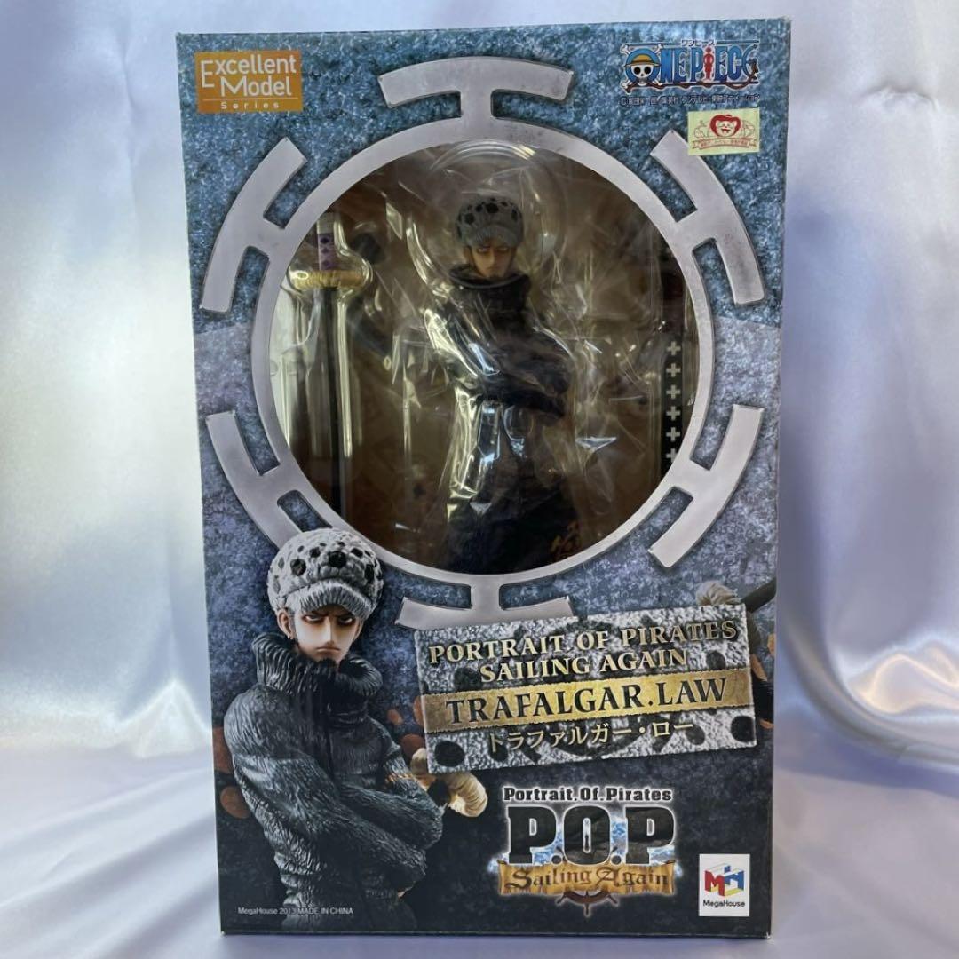 

[USED] POP Sailing Again Trafalgar Law Figure