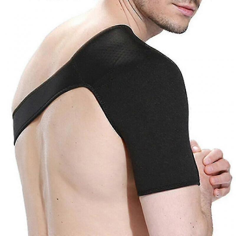 Shoulder Bandage Shoulder Joint Bandage Support Bandage Sports Bandage Shoulder Protection, Adjustable, Right Shoulder For Men - PW