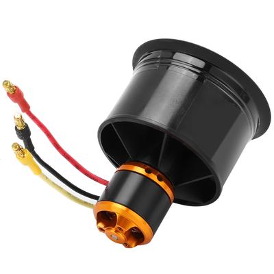 QXMotor 50mm EDF 12 Blades Ducted Fan with QF26115000KV 34S Brushless Motor for RC Airplane(CW )