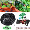 New 25M DIY Garden Micro Drip Irrigation System Hose Kits Plant Flower Watering Sprinkler