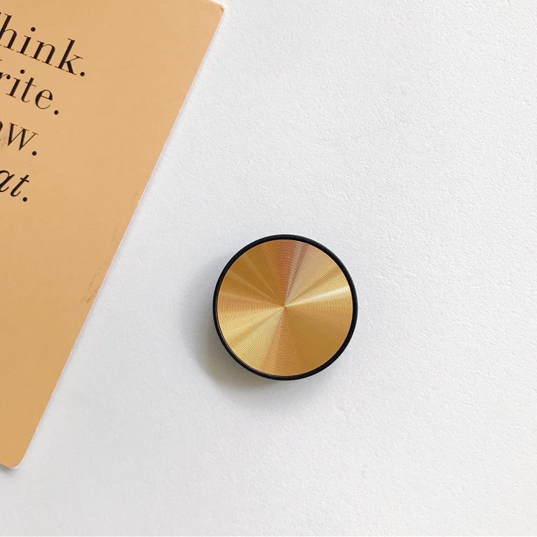 

Телескопическая подставка для телефона премиум-класса с логотипом компании — креативный подарок и держатель для кольца на палец золотой