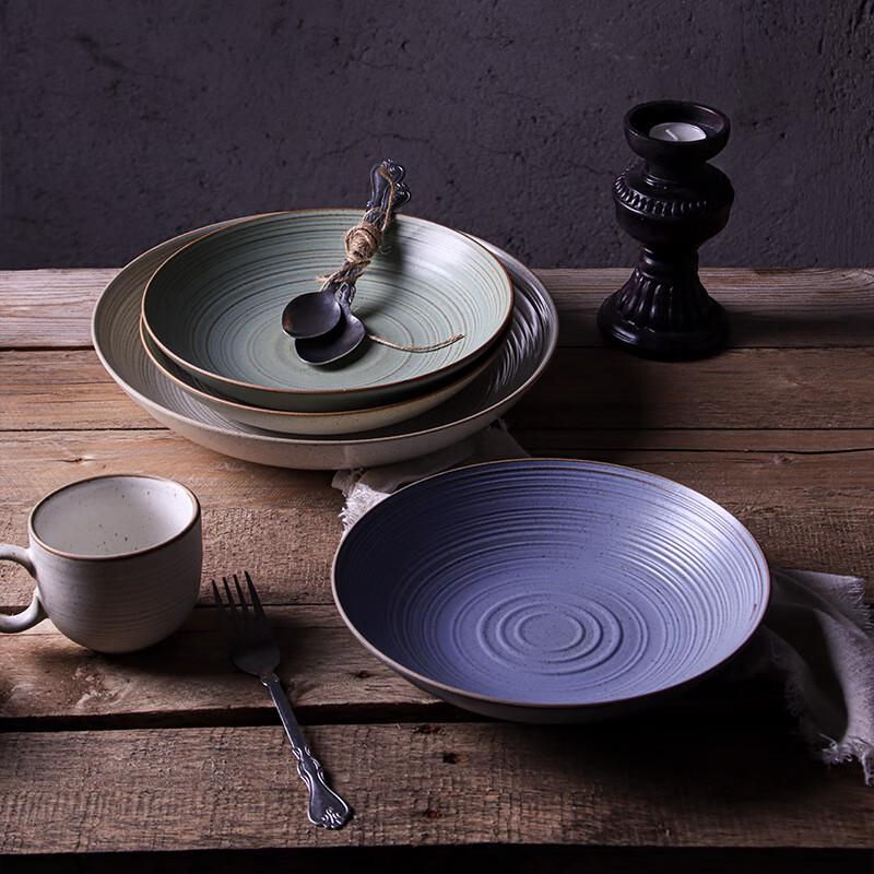 Qinkai Japanese Style Ceramic Deep Plate
