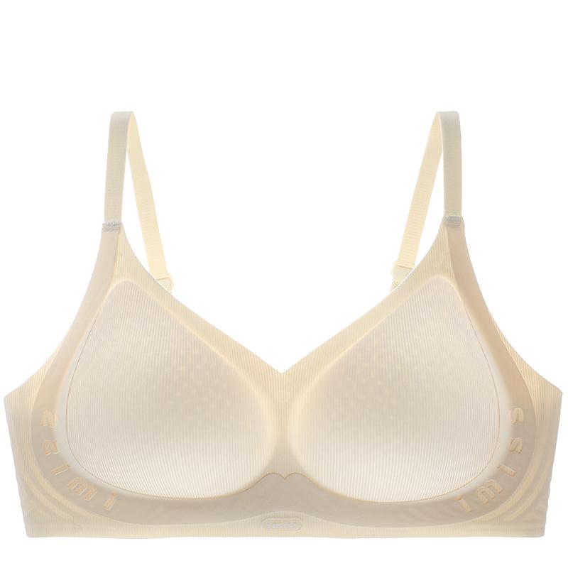

Soft support, jelly strips gather, close the secondary breasts, anti-sagging, no steel ring, fixed cup, bra cover, no marks. 2XL