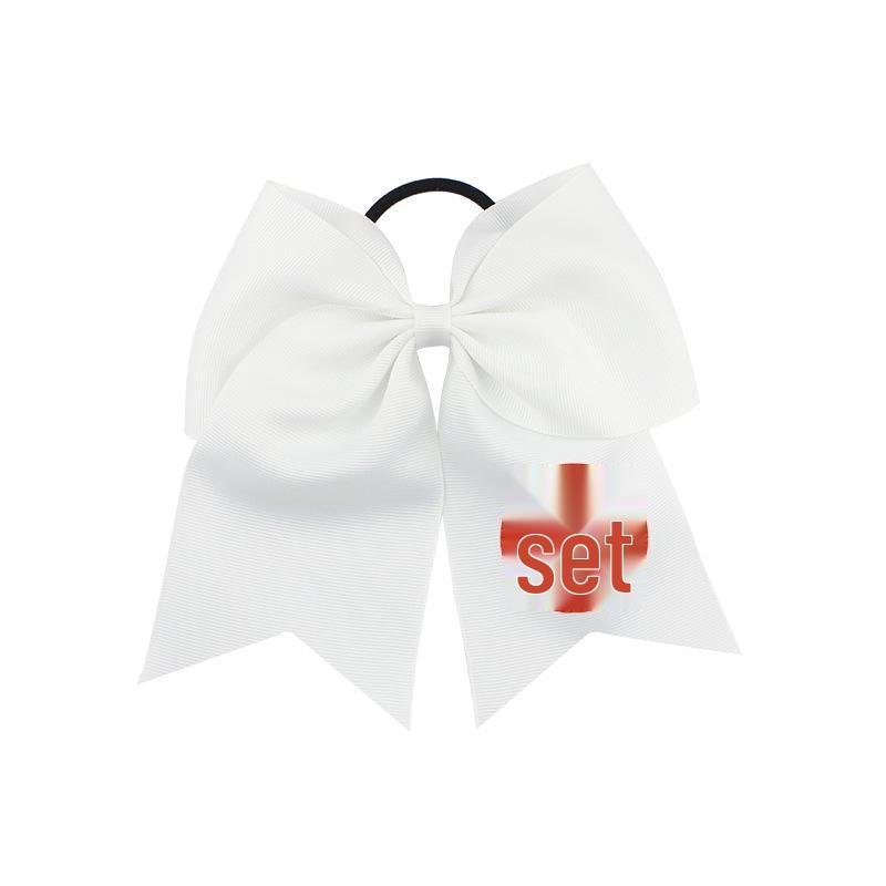 Haochuan 560 World Cup Rugby Swallowtail Bow Hair Tie for Kids