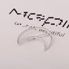 Big Card Exaggerated Girl Triangle Moon Hairpin Clip Hair Accessories Jewelry Hair Clips Geometric Shape Side Clip Headwear