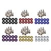 Pieces M6 Car Modification Screws Gasket Set, s Washer , Engine Concave
