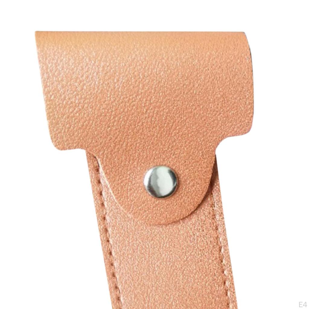Manual Shaver Carrying Case, Bag with Snap Buckle Closure, Grooming Protective Cover for