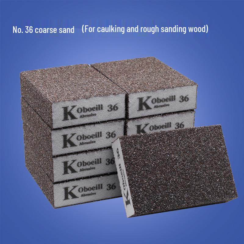 High-Density Sanding & Polishing Sponge for Wood, Metal & Walls