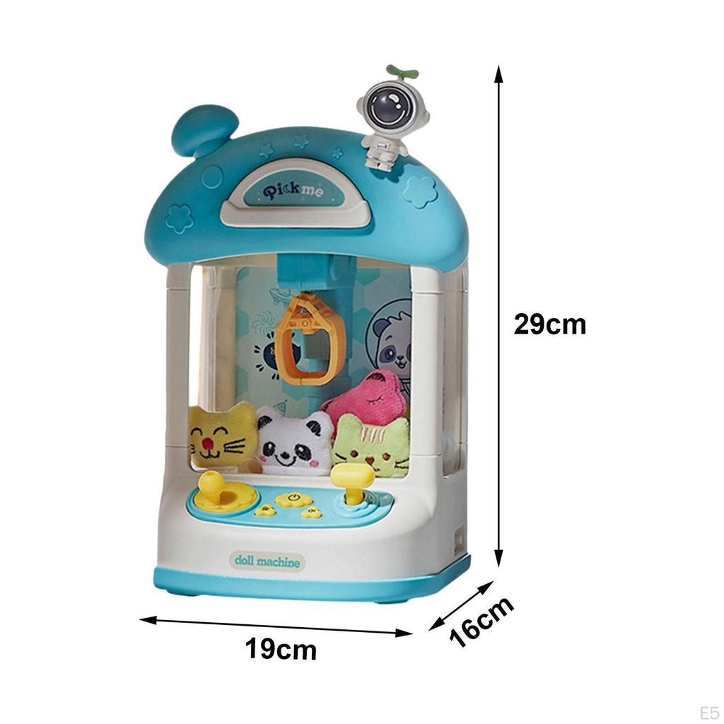 Claw Game Machine Vending Toy Exciting Indoor for 3 4 5 6 7 8 Year Old with Music and Lights Candy