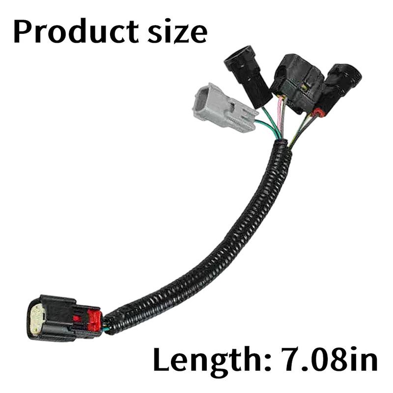 1 Pair Black Headlight Conversion P-N-P Wire Harness Adapters for Toyota Tacoma 2016-2023 Compatible Vehicle Fit