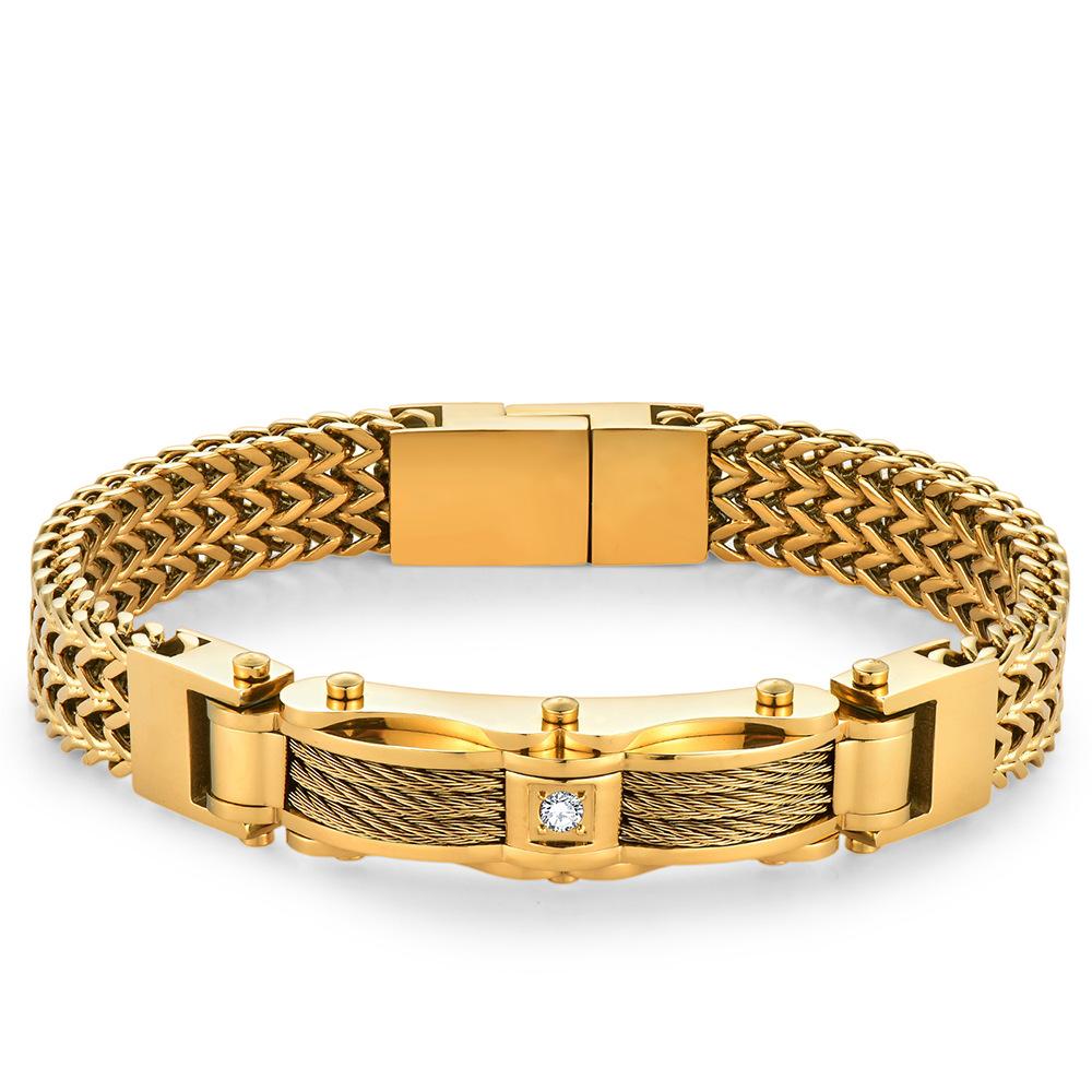 Jewelry Fashion Creative New Products Men's Stainless Steel Bracelet Couple Bracelet