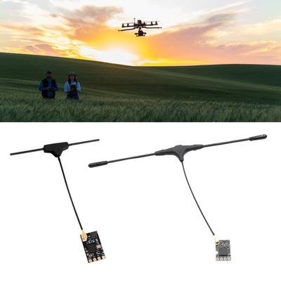 CYCLONE ExpressLRS ELRS 2.4GHz/915MHz Empfänger Nano 2400/900 RX CRSF Protokoll Empfangsmodulplatine + Antenne