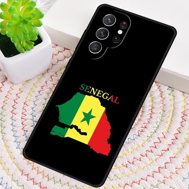Senegal Flagge TPU Handyhülle Für Samsung Galaxy note 10 pro S26 S25 S24 S23 S22 Ultra Plus S21 FE S20 Stoßfeste Hülle