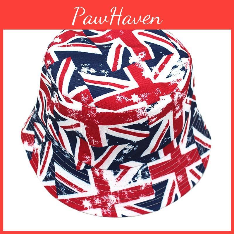 Union Jack Reversible Bucket Hat For British Style Lovers Protect Your Head With Flag Charm