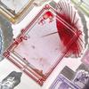 Retro Umbrella Acrylic Photo Frame Colorful Card Holder 3 Inch Anime Photocard Display Chinese Style Card Binder Wholesales 2025