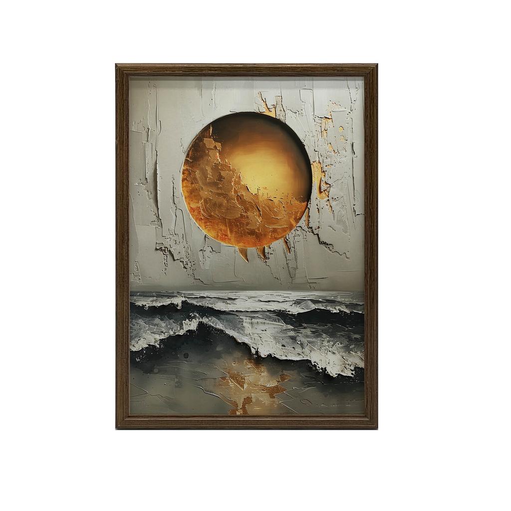 Golden Horizon Golden Horizon, 30X40 Cm, Frameless, Matte Paper 230 Gsm