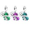 Copper Personalized Cute Chameleon Charm Pendant For Bracelets Diy Women'S High Quality Fashion Fine Jewelry