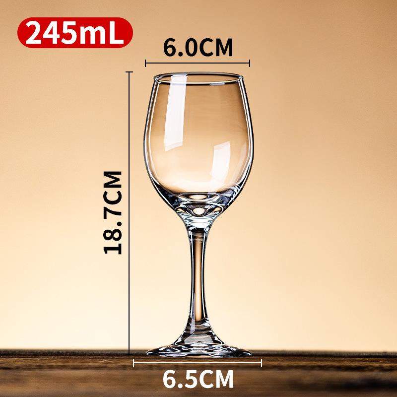 European Style Luxury Red Wine Glass Goblet - Elegant High-End Design