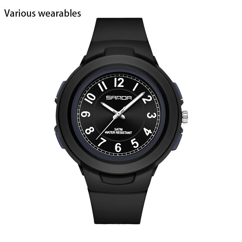 New Personalized Casual Men's Electronic Quartz Watch Fashion Trend Creative Watch Outdoor Waterproof Watch
