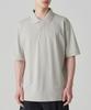 [Cooltandard] Relaxed Fit Pique Polo Shirt [Mushroom]