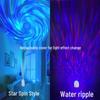 Aurora Water Wave USB Remote Control Bedside Light