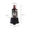 10-1PCS Max 10A Car Cigarette Lighter Waterproof Female Socket Seat with Cover Case 12V-24V Auto Truck Motorcycle Car Accessorie
