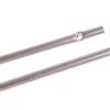 5Pcs Different Length Wind Chime Tubes Set Silver Tone Wind Chime Making Kit