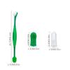 2sets Dog Toothbrush Set - Soft Finger And Dual-End Brushes - Gentle Bristles for Dogs And Cats, Easy to Clean Teeth, Convenient Soft Toothbrush