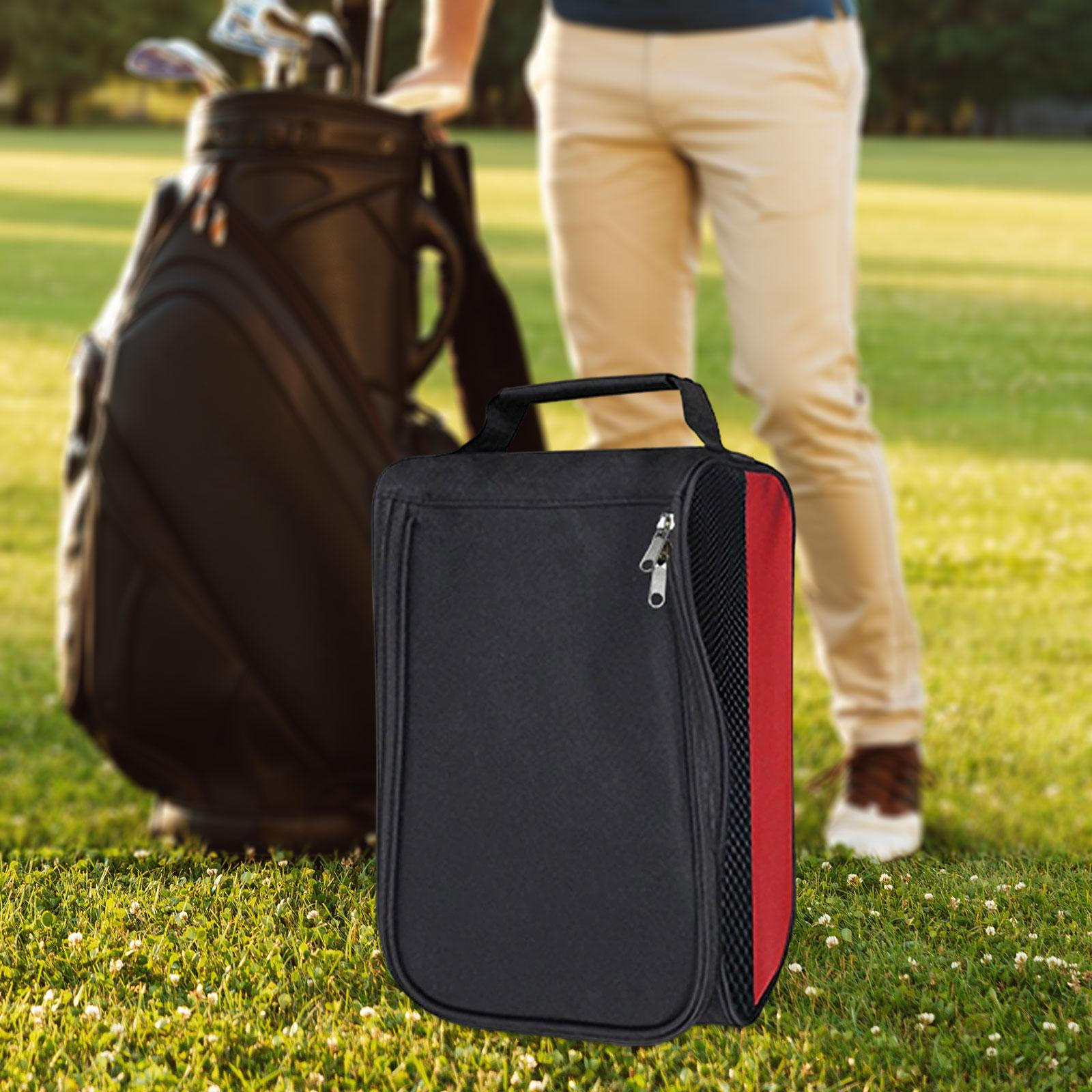 

Сумка для обуви для гольфа Сумка для обуви на молнии Подарок для гольфиста Портативный спортивный носитель