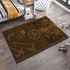 Mystical Norse Design Rug Non-slip rug suitable for living room and bedroom sofas