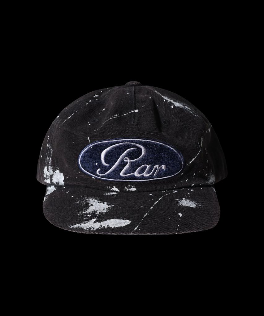 RAR Rar Painted Oval Logo 5-Panel Cap_Black