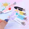 Seamless Girlish Heart Duckbill Hair Clips for Kids & Adults - Cute Bangs, BB, Cream Glue Accessories