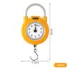 10kg Digital Kitchen Scale 0.1g Precision Stainless Steel Hook Portable Easy Clean Baking Cooking Travel Food Scale