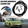 Black Rubber Windscreen Wiper Washer Jet Tube Pipe Hose 200cm Car Auto Parts
