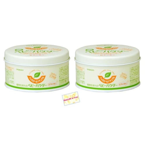 

Set of 2: Siccarol Natural Baby Powder, Black Tea Scent, 120g (Includes Natural Cotton Puff)