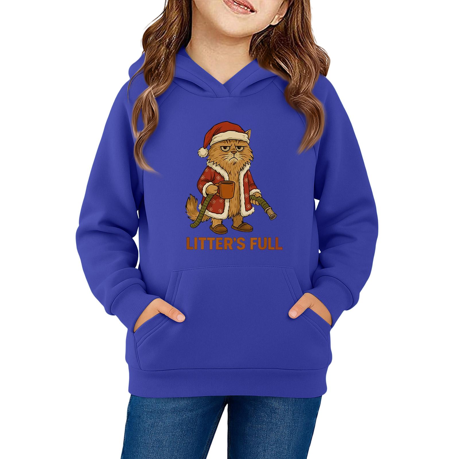 

Толстовки для девочек-подростков, толстовки с длинным рукавом, пуловер с завязками, симпатичная толстовка большого размера 130